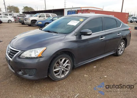 2015 Nissan Sentra Sr z USA, uszkodzony, nr VIN 3N1AB7AP1FY361595
